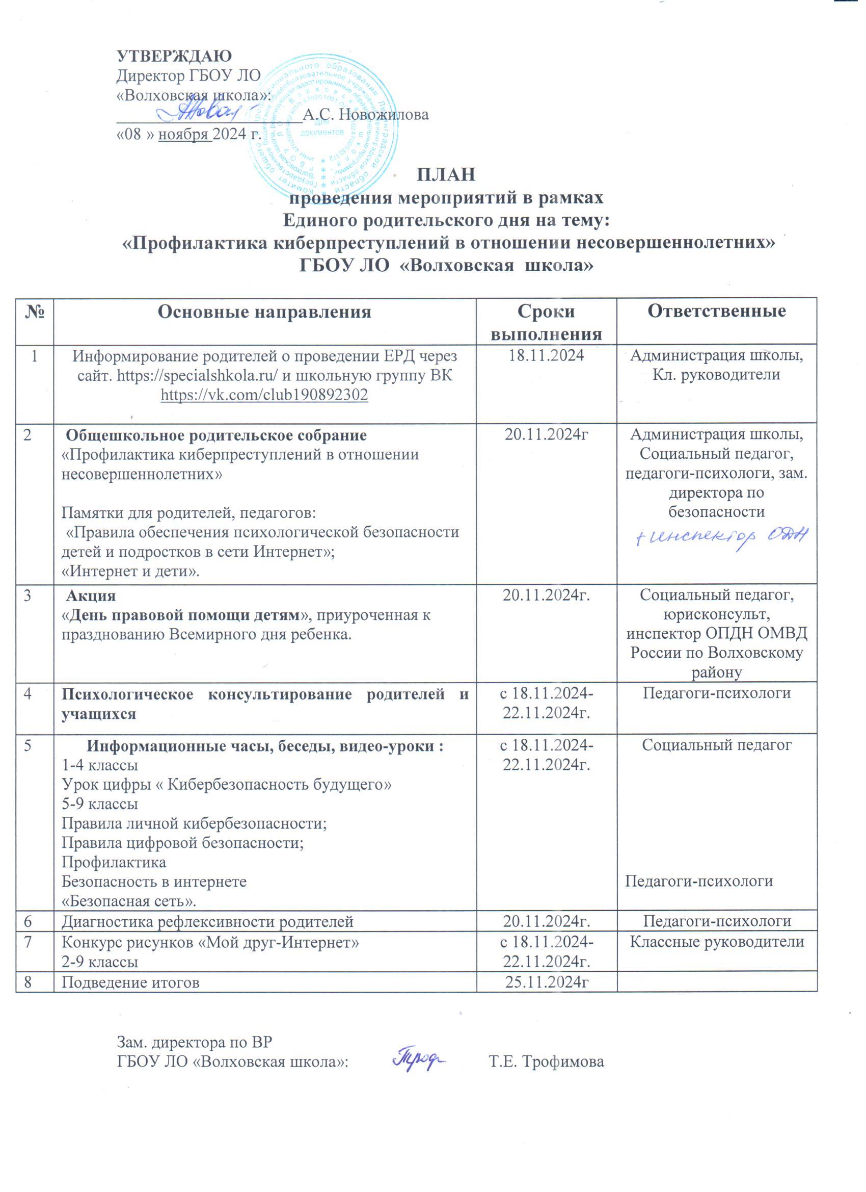 План ЕРД 11